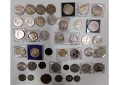 A quantity of mixed coinage including a Hudson Bay