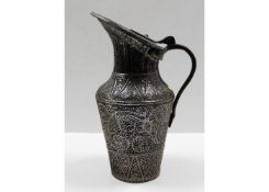 An early 19thC. copper & mixed metal Asian water c