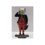 A cast iron doorstop of Dickens character, Samuel