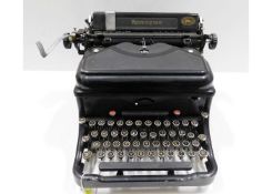 A vintage Remington C31668 Noiseless typewriter