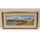 A framed, signed John Skinner watercolour of River