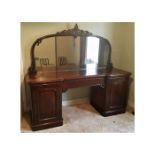 An impressive, large Victorian mahogany sideboard