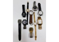 A quantity of fashion watches