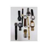 A quantity of fashion watches