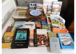 A quantity of mixed books including The Little Blu