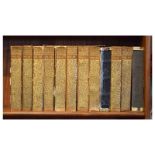 Books - Twelve volumes of The Life & Works of Tennyson published by McMillan & Co, all leather bound