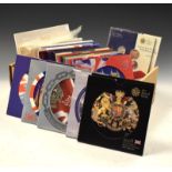 Coins - Collection of Royal Mint United Kingdom brilliant uncirculated coin collections 1983-2008,