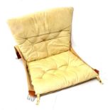 Modern Design - Falcon chair ivory hide slung chair cushion and canvas sling