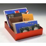 Coins - Collection of presentation coin packs with coins from the UK, Eire and Europe etc