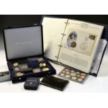 Coins & Medallions - Collection of mercury coin covers celebrating HM The Queen Mother's 100th