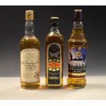 Wines & Spirits - Bottle of Bell's Scotch Whisky, bottle of Flower of Scotland Scotch Whisky and a