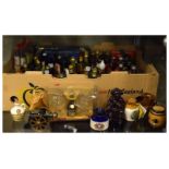 Wines & Spirits - Collection of miniatures including; brandies, gins etc