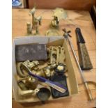 Quantity of brass etc