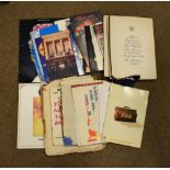 Collection of ephemera including theatre programmes, Royal Performances (London Palladium) etc