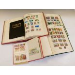 Stamps - Collection of World postage stamps in five albums