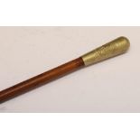 Fourth Battalion Prince Albert's Somerset Light Infantry (P.A.S.L.I.) swagger stick