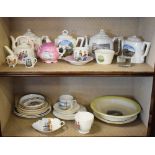 Welsh Interest - Quantity of crested china and ceramics, all with a Welsh theme