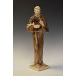 Early 20th Century Italian figure of St. Francis of Assisi, 45cm high