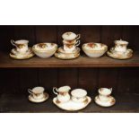 Quantity of Royal Albert 'Old Country Roses' pattern teaware