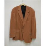 Orvis vintage tan sports jacket, approx size L, and vintage Loden 'Frey' three-button waterproof