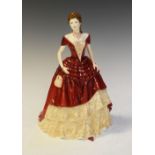 Royal Doulton figurine, 'Ava' (Lady of the Year 2010), HN5400/CW901, 26.5cm high, with box