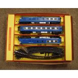 Vintage Triang railway OO gauge 'The Blue Pullman Electric Train Set', together with rail based