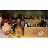 Large quantity of spirit miniatures including Whisky etc