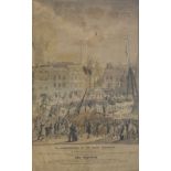 Bristol Interest - 19th Century engraving - 'In commemoration of the grand procession' relating to