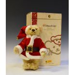 Steiff - Limited edition Christmas teddy bear (037665), with original box and paperwork