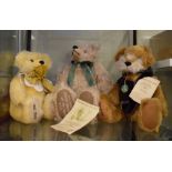 Hermann Bear - Grandfather Bear (221/500), Hermann Millennial Bear 566/2000, and another