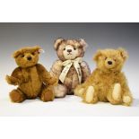 Steiff - Three limited edition Steiff bears comprising of 02280, Theodore Bear (01772) and QVC