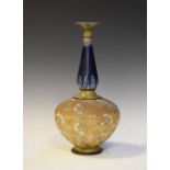 Doulton Lambeth stoneware 'Slaters Patent' vase, 41cm high