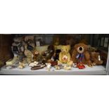 Assorted group of 20th Century teddy bears to include Canterbury Bear, Steiff, Steiff Pin Bears,