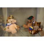 Merrythought - Four limited edition Merrythought teddy bears comprising Off To School (JR8MD), Out