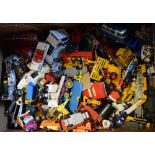 Large assorted collection of die-cast model vehicles to include Corgi toys, Lesney, Matchbox, etc