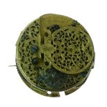 Rare late 17th/early 18th Century pocket watch movement (only), Isaac Birdwhisell, London, No.