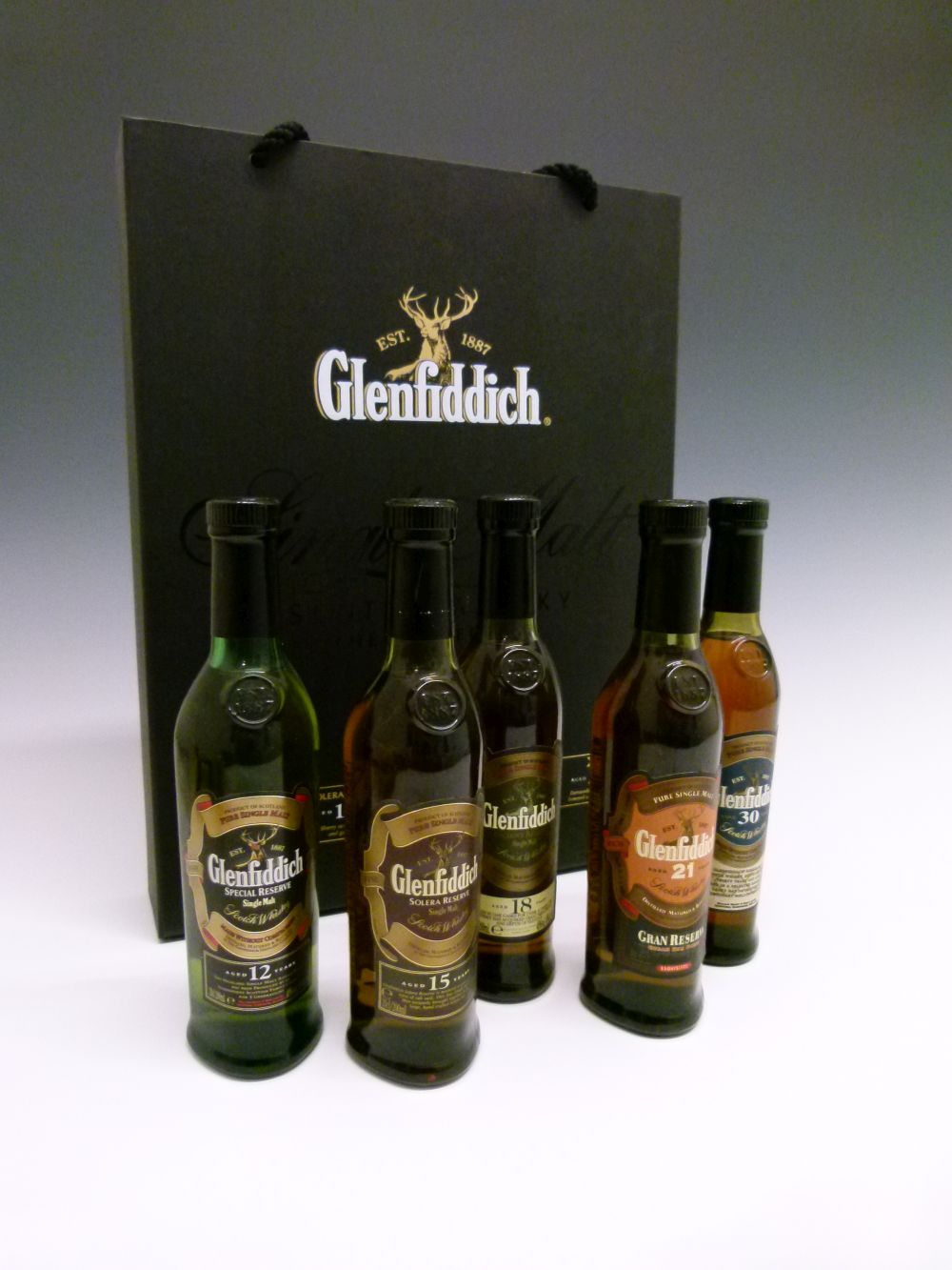 Glenfiddich Single Malt Scotch Whisky Collection being five 20cl bottles consisting of; Single - Image 2 of 11