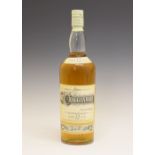 Cragganmore 12 Years Old Single Highland Malt Scotch Whisky, one litre bottle Condition: Seal is