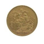 Gold Coin - Queen Victoria sovereign 1894 Condition: **General condition consistent with age