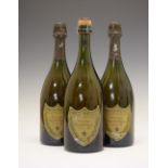 Three bottles Dom Perignon Brut Champagne 1983 vintage (3) Condition: Levels and cork appear good,