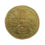 Gold Coin - George I 1/4 Guinea, 1718 (first year of issue), London Mint Office Certificate of