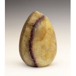 Large Blue John (Castleton, Derbyshire) 'egg', probably Miller's Vein, 12cm wide x 18cm high,