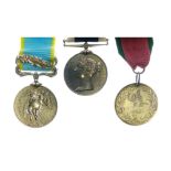 Victorian Crimea War Medal Pair awarded to Henry Wrate, who served on HMS Vulcan comprising: