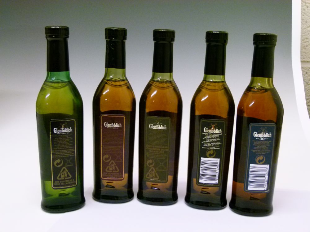 Glenfiddich Single Malt Scotch Whisky Collection being five 20cl bottles consisting of; Single - Image 8 of 11