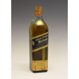 Johnnie Walker Blue Label Blended Scotch Whisky, one bottle Condition: Seal is good, level is