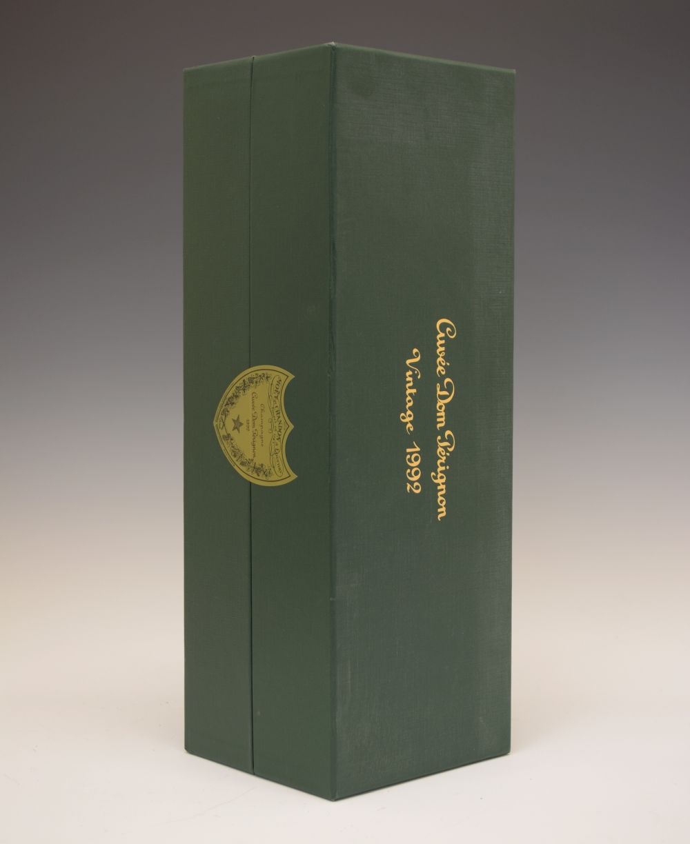 Magnum of Dom Perignon Champagne, 1992 vintage, in sealed presentation box (1) Condition: Box is