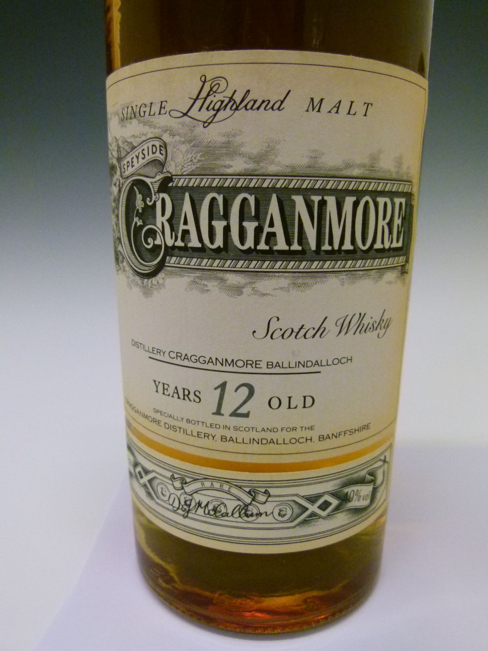 Cragganmore 12 Years Old Single Highland Malt Scotch Whisky, one litre bottle Condition: Seal is - Image 5 of 6