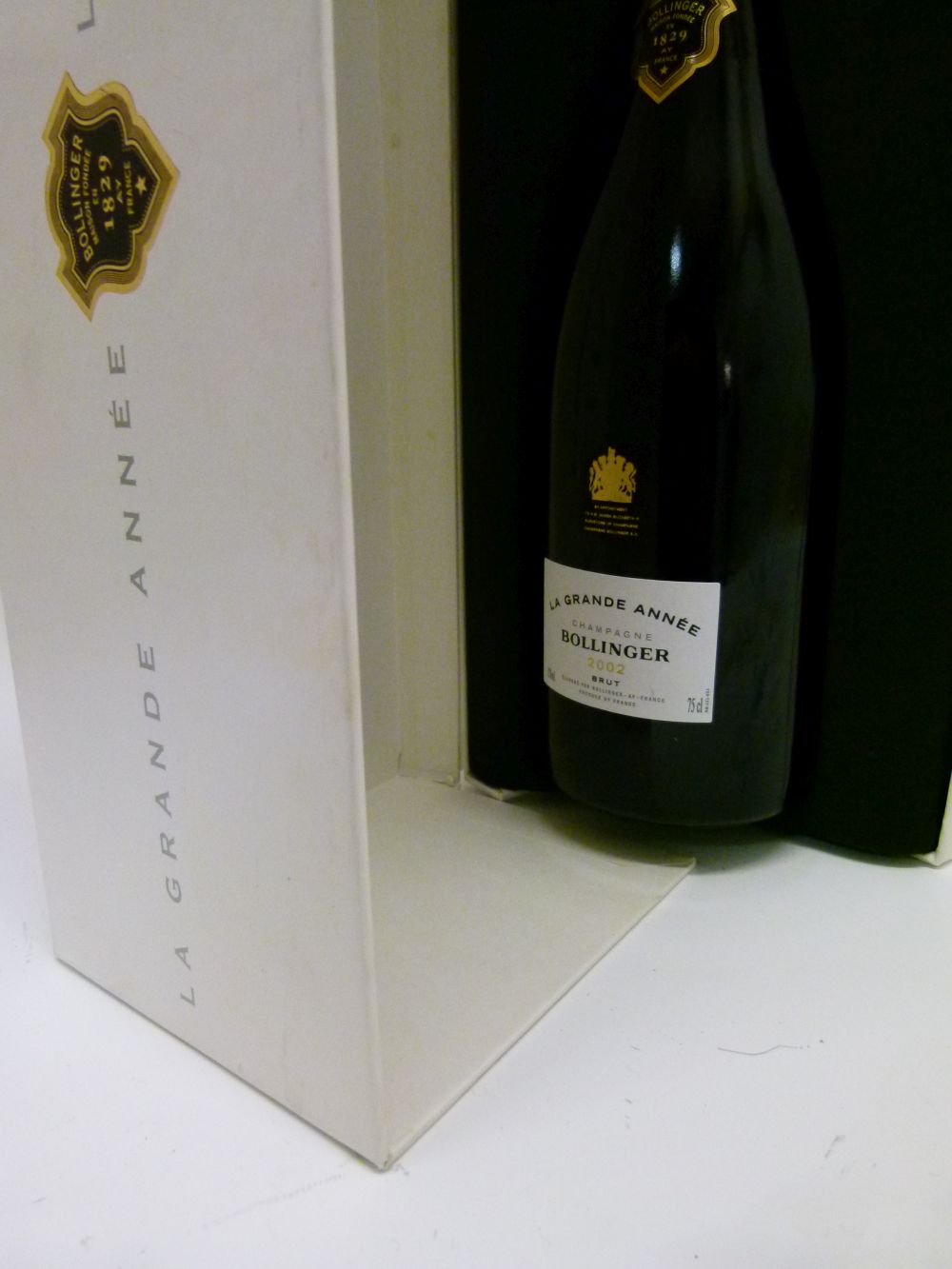 Bottle of Bollinger La Grande Annee Brut Champagne, 2002 vintage, in presentation box (1) Condition: - Image 3 of 6