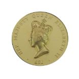 Gold Coin - Queen Elizabeth II Diamond Jubilee 2012 gold £50 Coin, limited edition 506/1952, 31.1g