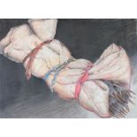 Val Archer (1946-) - Pastel - 'A Bundle', monogrammed and dated '80 lower right, 57cm x 78cm, in